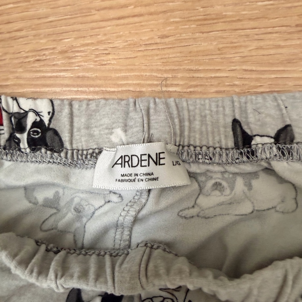 ARDENE - Ultra Soft - Gray Pajamas with Dog Puppy Print - Picture 9 of 10